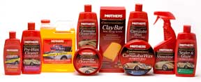 Mothers waxes and vehicle apparence products